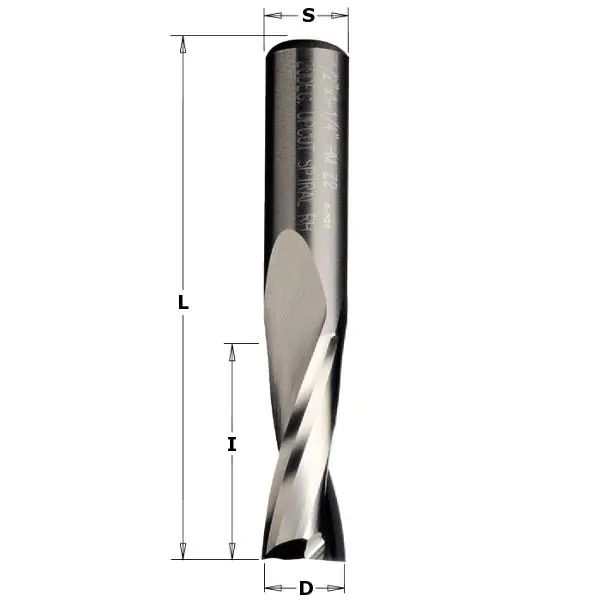 CMT 191.850.11 Fraise hélicoïdale 5mm - tige 8mm