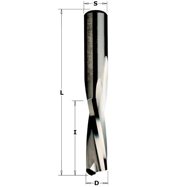 CMT 192.640.11 Fraise hélicoïdale 4mm - tige 6mm