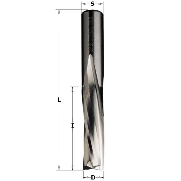 CMT 194.201.11 Fraise hélicoïdale carbure solide 20mm - tige 20mm - Droite