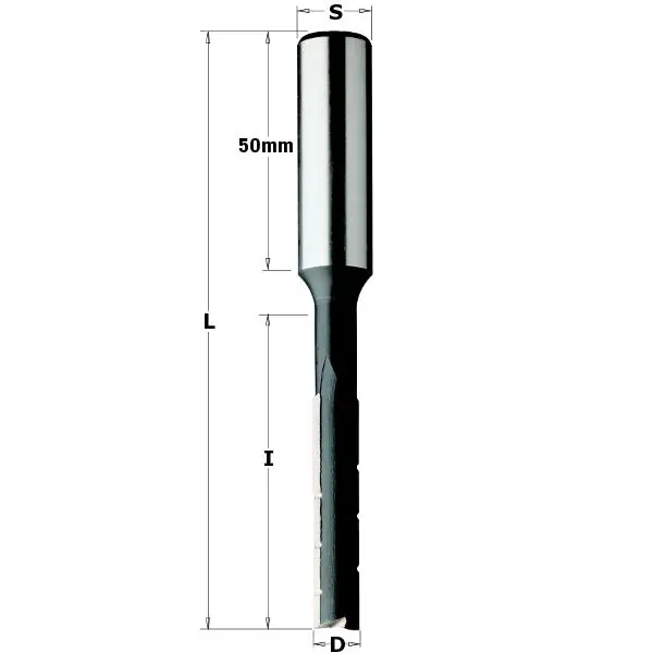 CMT 172.120.31 Mèche à mortaiser - Droite 12mm - tige 13x50