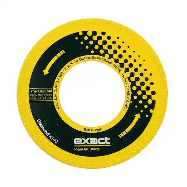 Exact 7010492 Lame de scie Diamond X 140 mm