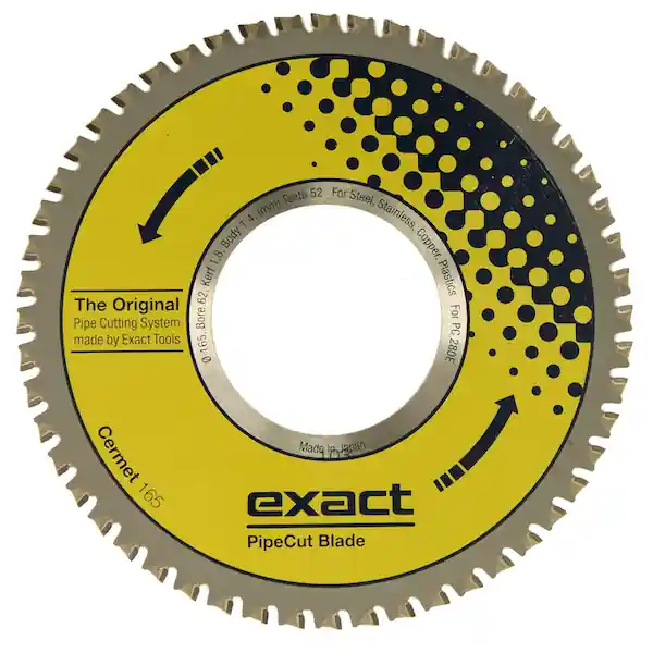 Exact 7010497 Lame de scie 165 mm Cermet