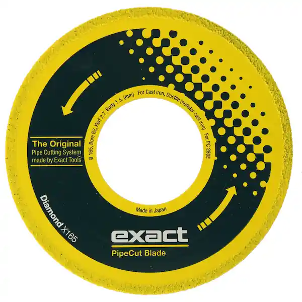 Exact 7010493 Lame de scie 165 mm Diamant X
