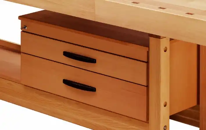 Ulmia 101.064 10-20 Armoire avec 2 tiroirs pour établi de type 2,3,4 et 5