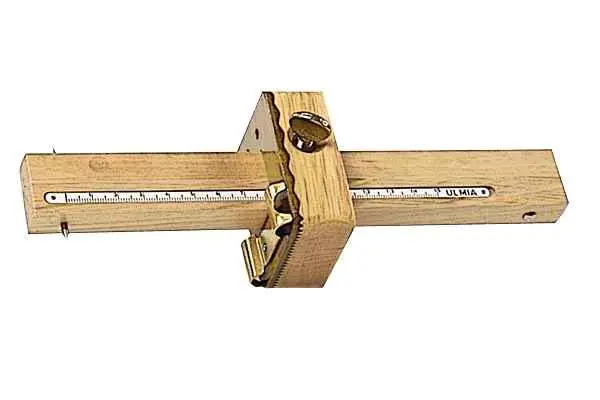 Ulmia 0029K Barre transversale avec guide rond en hêtre blanc