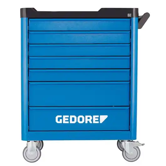 Gedore 2977311 WSL-L7 Chariot à outils Workster Smartline avec 7 tiroirs, vide