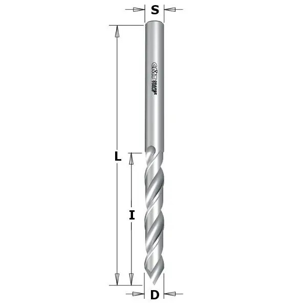 CMT 363.030.41 Foret hélicoïdal 60° HWM solide 3mm - tige 3mm - Droite
