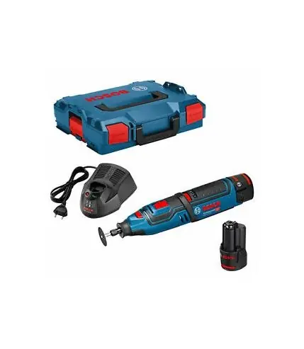 Bosch Bleu 06019C5001 GRO 12V-35 Multitool sans fil 12V 2,0Ah Li-Ion dans L-Boxx