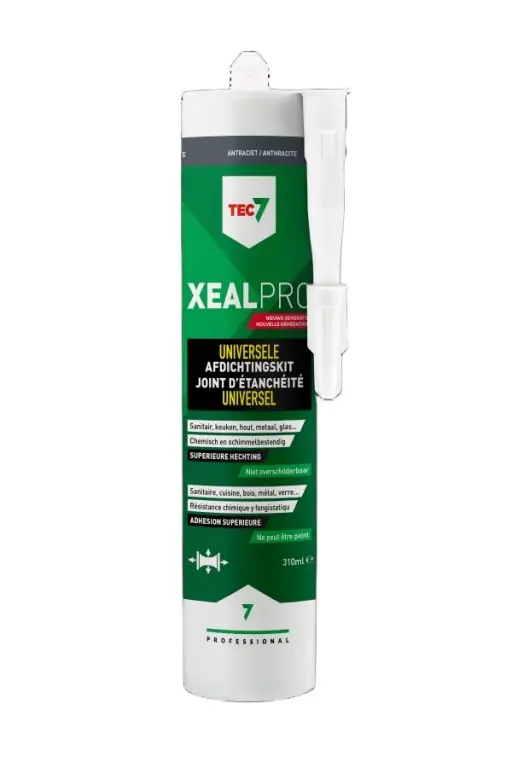 TEC7 XealPro Anthracite Cartouche de mastic 310ml