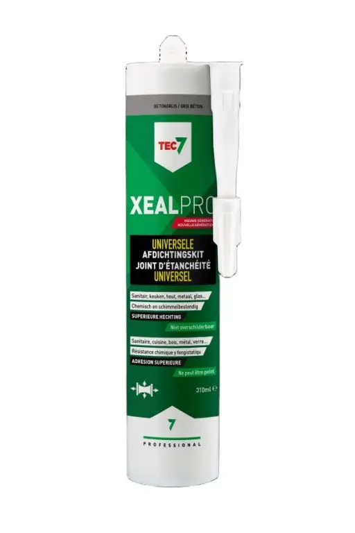 TEC7 XealPro Concrete Grey Sealant cartouche 310ml