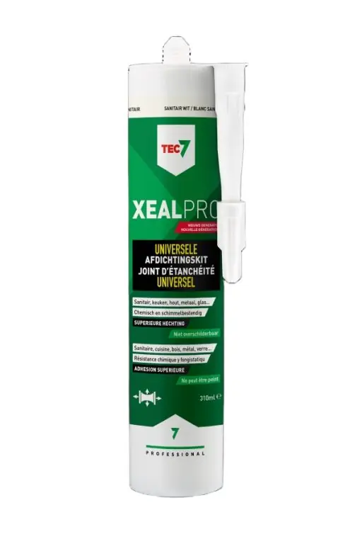 TEC7 XealPro Sanitary White Sealant cartouche 310ml