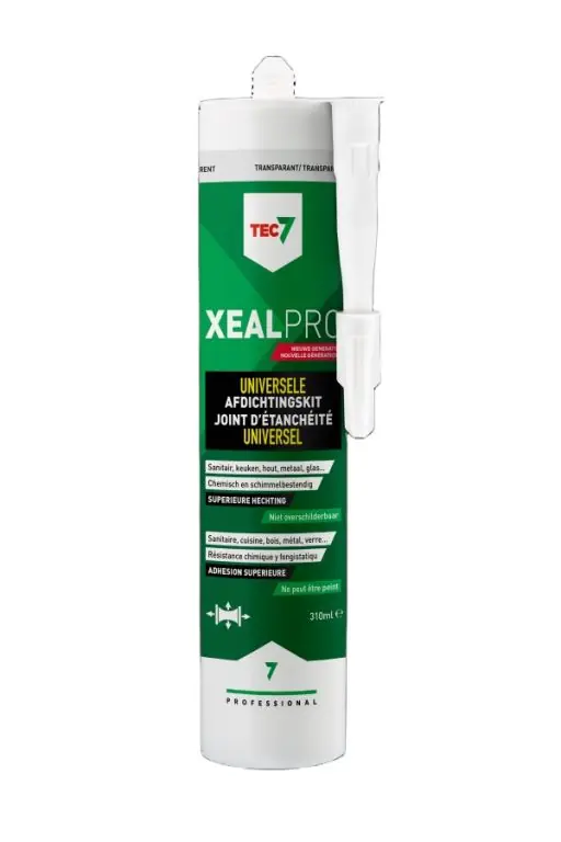 TEC7 XealPro Transparent Sealant cartridge 310ml