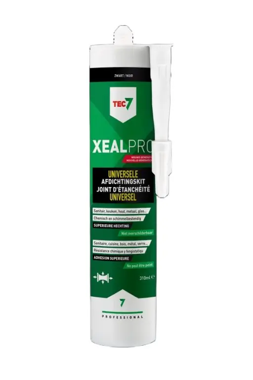 TEC7 XealPro Black Sealant cartouche 310ml