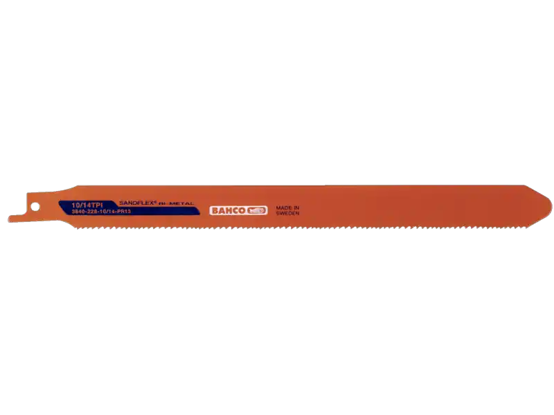 Bahco 3840-228-10/14-PR13-10P Lame de scie sabre 228mm 10/14TPI Type PR 10 pièces
