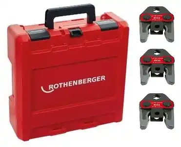 Rothenberger Accessoires 1000002067 Mâchoires de presse M standard 15-22-28 mm en Rocase