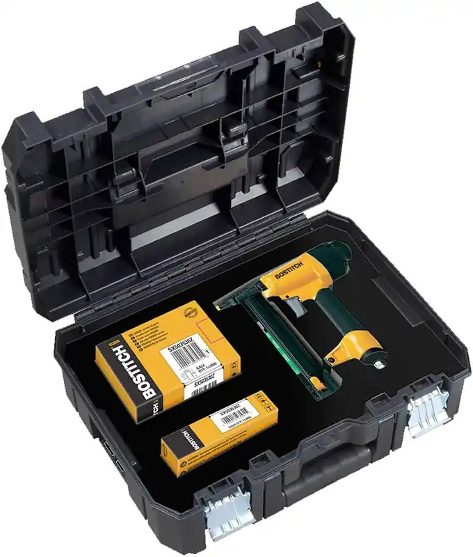 Stanley Bostitch SB2IN1-BSTAK 2IN1 Tacker 15 - 40 mm 18 Gauge + nieten + TSTAK koffer!