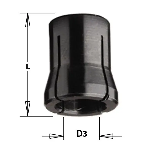CMT 796.780.00 Pince pour mandrin pour Freud/Casals 14mm, D3=8