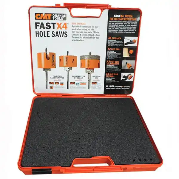 CMT 03.01.0297 Coffre en plastique vide pour les scies cloches, grand modèle