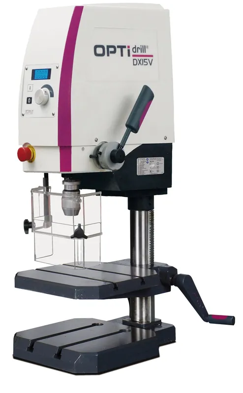 Optidrill 713020155 DX15V Perceuse de table de précision Vario 15mm 850 watts 230V