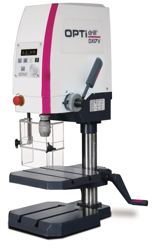 Optimum 713020170 DX17V Perceuse de table de précision Vario 16mm 1000 watts 230V