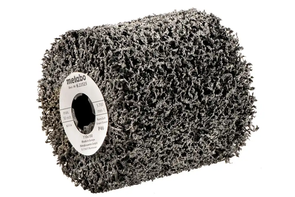 Metabo Accessoires 623525000 Rouleau de broyage de la toison dure 115x100 mm P46 pour SE12-115 et S18LTX