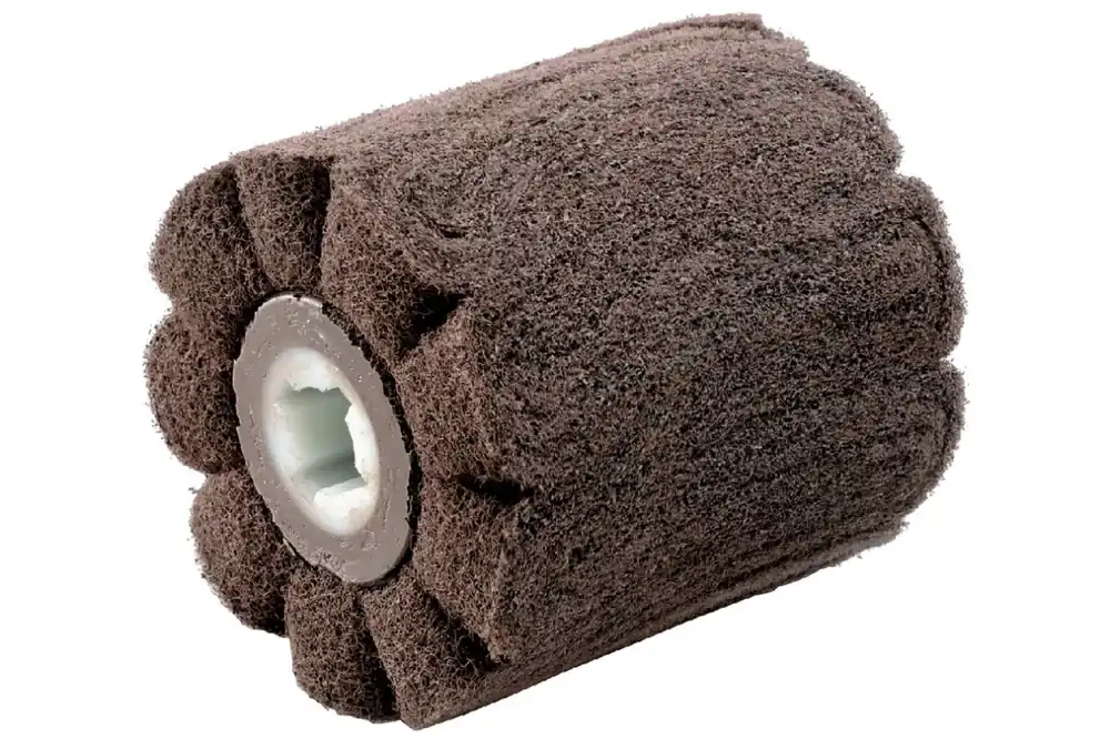 Metabo Accessoires 623567000 Rouleau de broyage avec toison ondulée 100x100 mm P180 pour SE12-115 et S18LTX