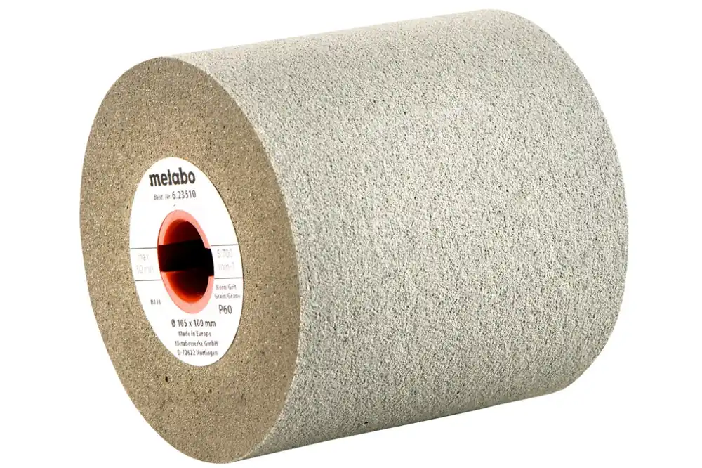 Metabo Accessoires 623510000 Rouleau de ponçage en caoutchouc 105x100 mm P60 pour SE12-115 et S18LTX