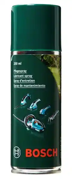 Bosch Jardin Accessoires 1609200399 Spray d‘‘entretien 250 ml pour taille-haie, tondeuse à gazon, etc.