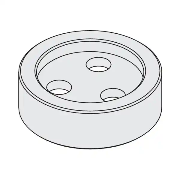CMT 992.560.40F Bride avec cavité Ø40 mm