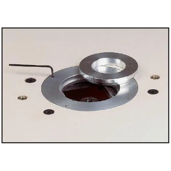CMT 999.501.27 Plaque d‘insertion universelle avec inserts en aluminium Ø103-69.5mm avec trous de fixation pour article 999.500.01