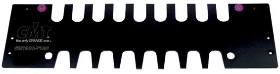 GRN Tools CMT300-T190 Gabarit de queue d‘aronde ouverte 300 x 19 mm