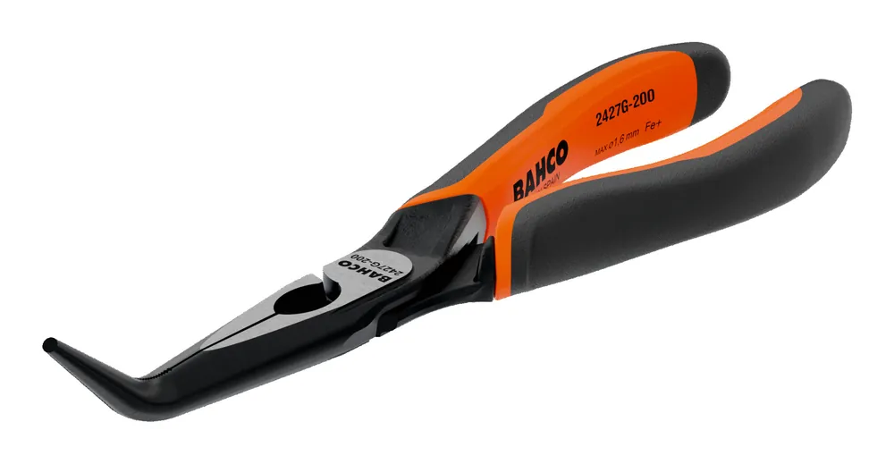 Bahco 2427 G-200 Pince longue coudée à 45
