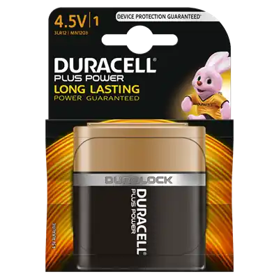 Duracell D114623 Pile Alkaline Plus Power 4,5V 1.