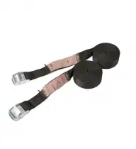 Little Jumbo 1825200250 Sangle d‘arrimage 25 mm. boucle noire 2,5 mtr sans fin set de 2 pièces