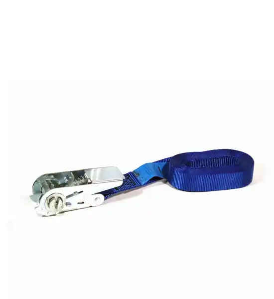 Little Jumbo 1825105000 Sangle 25mm. bleu à cliquet 5.0m sans fin fixe