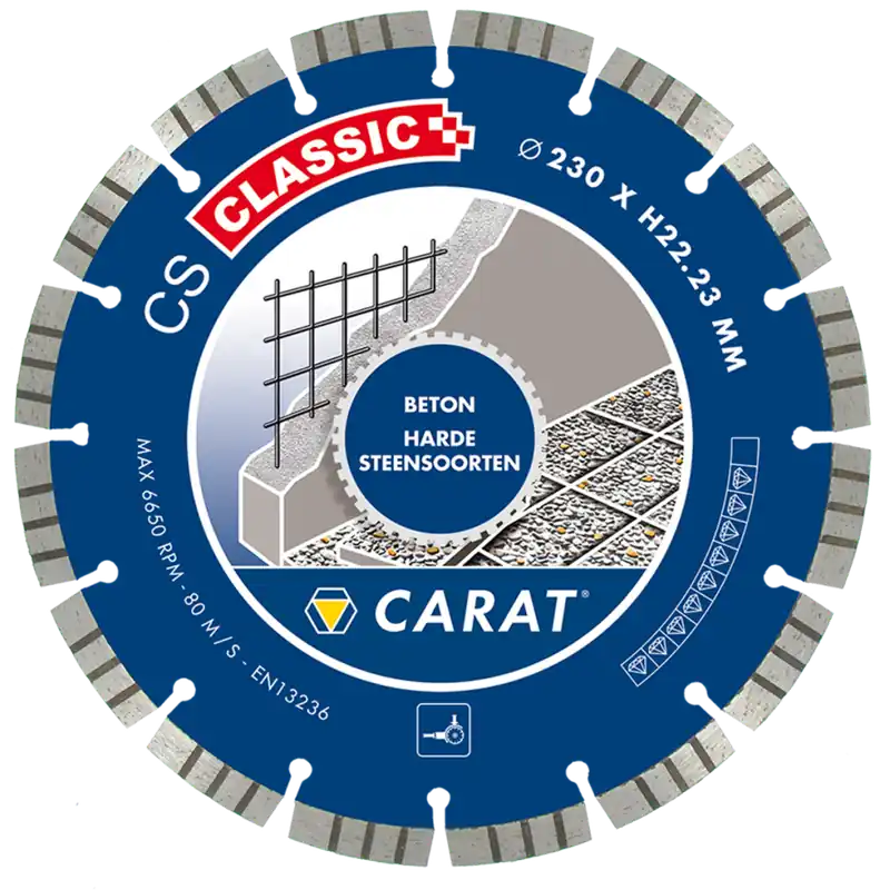 Carat CSC3002000 Scie diamantée Concrete CS Classic 300 x 20