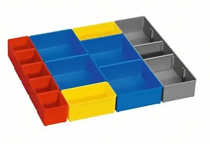 Bosch Bleu Accessoires 1600A001S5 i-BOXX 53 coffret d‘‘enCoffrettrement 12 pièces