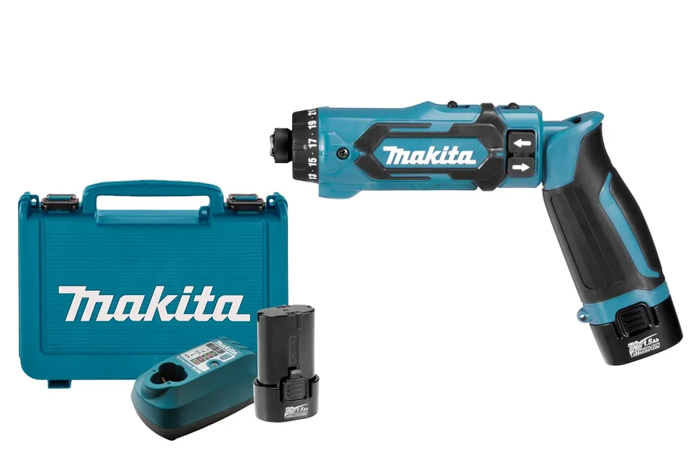 Makita DF012DSE Tournevis 7,2V Li-Ion