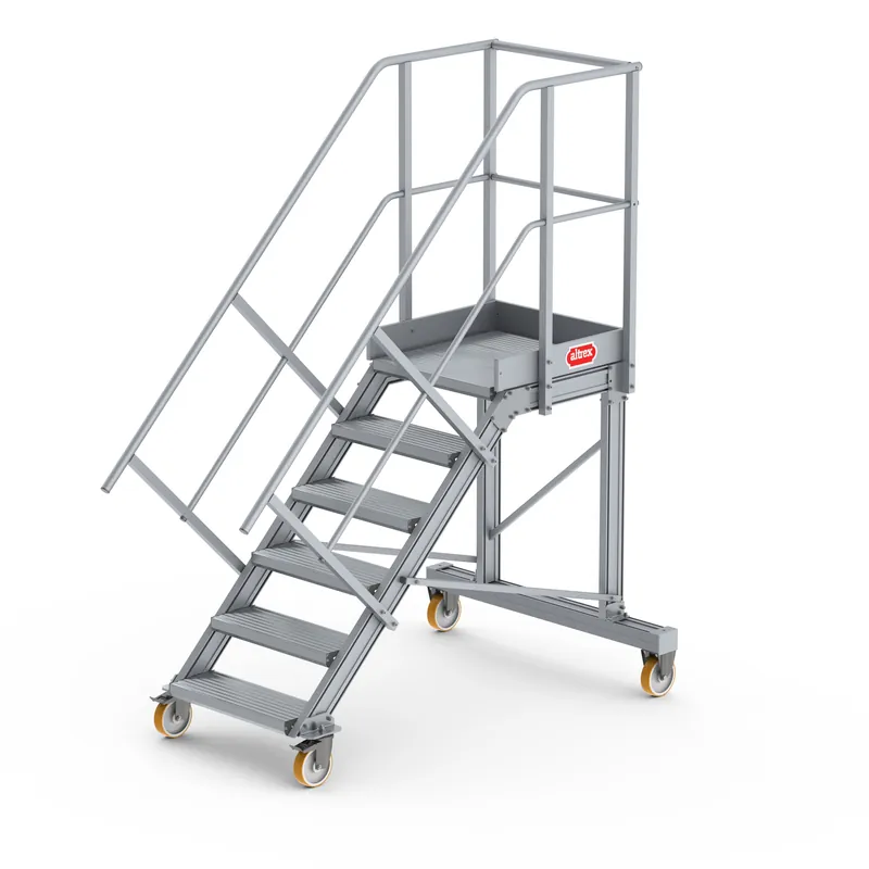 Altrex 224506 Escalier décoratif à 4 roues 45º 1,24 m
