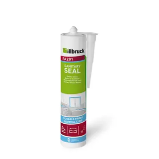illbruck FA201342495 FA201 Mastic sanitaire siliconé 310ml, anthracite