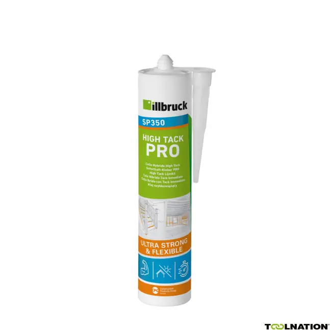 illbruck SP350396592 SP350 Adhésif haute adhérence 310ml, blanc