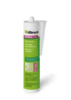 illbruck LD703395144 LD703 Tube d‘acrylate pour peintres 310ml, blanc