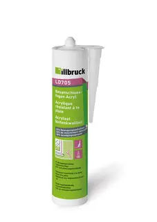 illbruck LD705395867 LD705 Mastic acrylique Qualité extérieure tube 310ml, blanc
