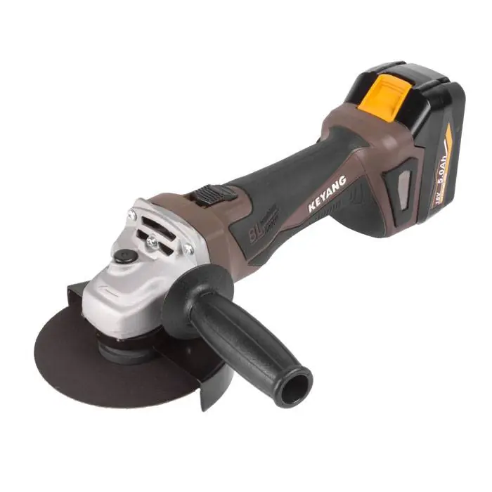 Keyang DG18BL 125S Meuleuse d‘angle Accu 18V 5.0Ah Li-Ion 125 mm