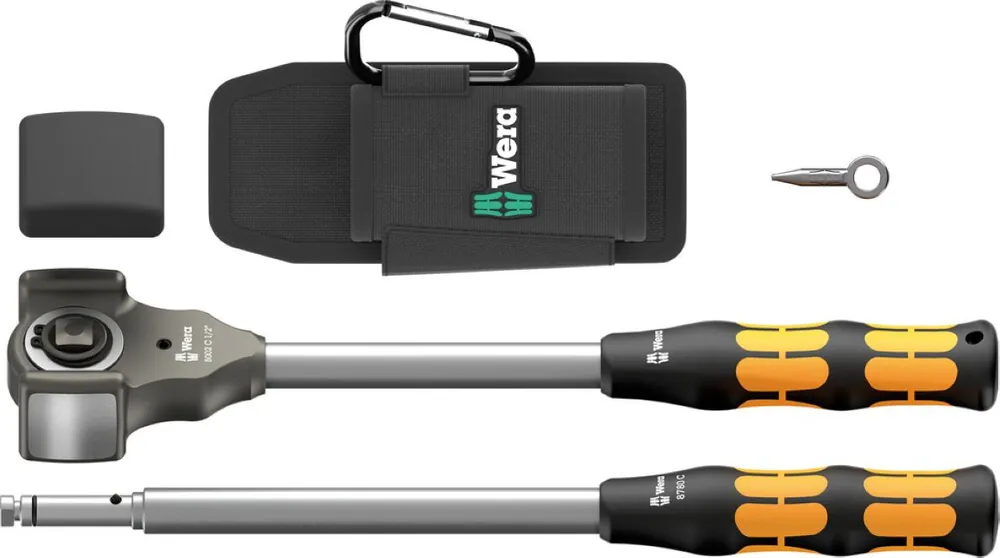 Wera 05133862001 8002 C Ensemble complet Koloss avec tournevis 1/2".