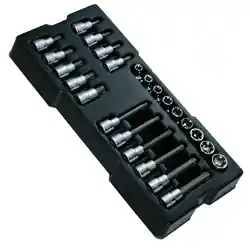 Stanley STMT1-74176 Transmodule Jeu d‘embouts Torx ½" 6 douilles 24 pièces