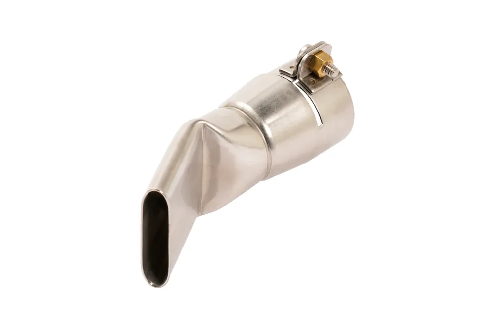 Leister 105.527 Buse large ø 31.5, 40 x 8 mm, coudée à 30 degrés