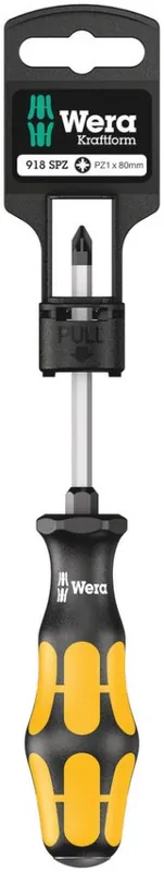 Wera 05100080001 918 SPZ SB Tournevis Pozidriv PZ 1x80