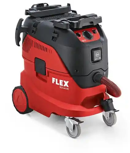 Flex-tools 444197 VCE44H AC Aspirateur de sécurité avec nettoyage automatique du filtre, 42 L, classe H