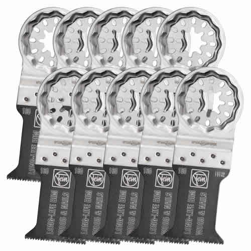 Fein Accessoires 63502221240 Lame de scie bi-métal longue durée E-Cut SL 50 x 50 - 10 pièces